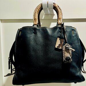 Coach Vintage Rogue Bag With Colorblock Snakeksin Detail